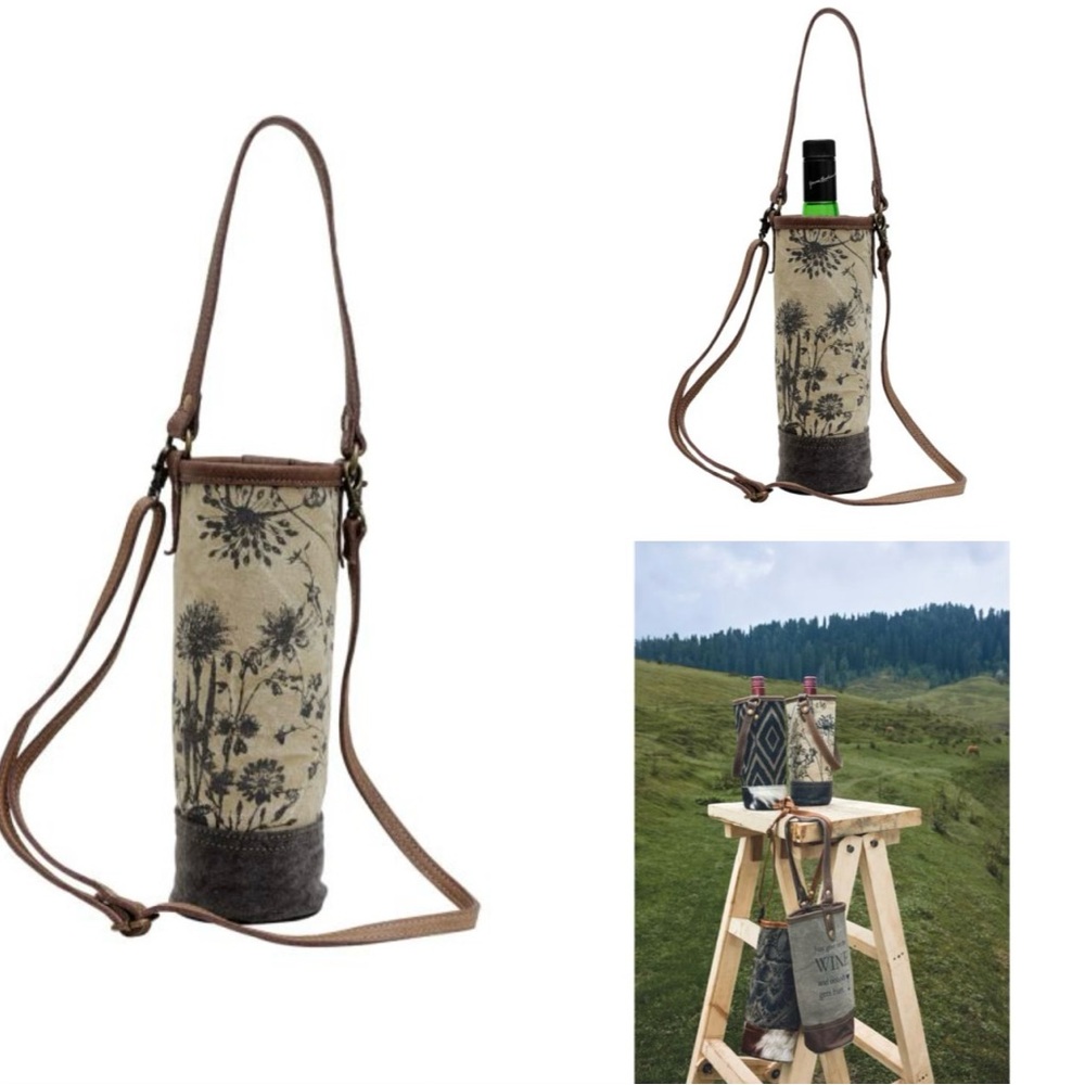 Bottega Wine Bottle Bag
